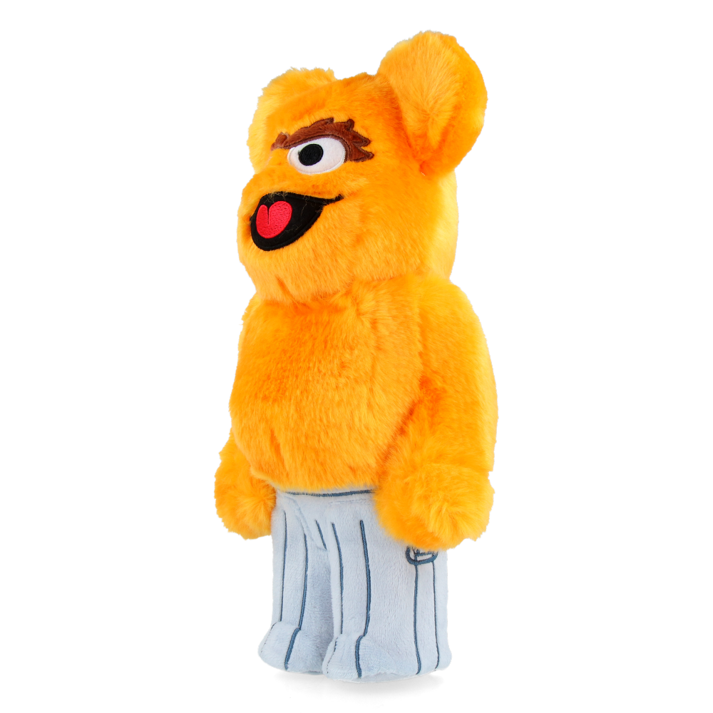 400% Bearbrick Oscar the Grouch - Costume Version (Orange) - Sesame Street