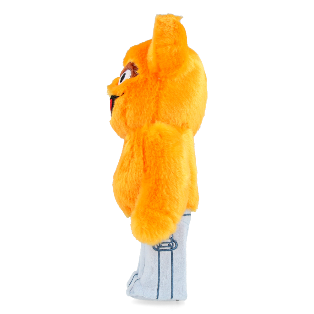 400% Bearbrick Oscar the Grouch - Costume Version (Orange) - Sesame Street