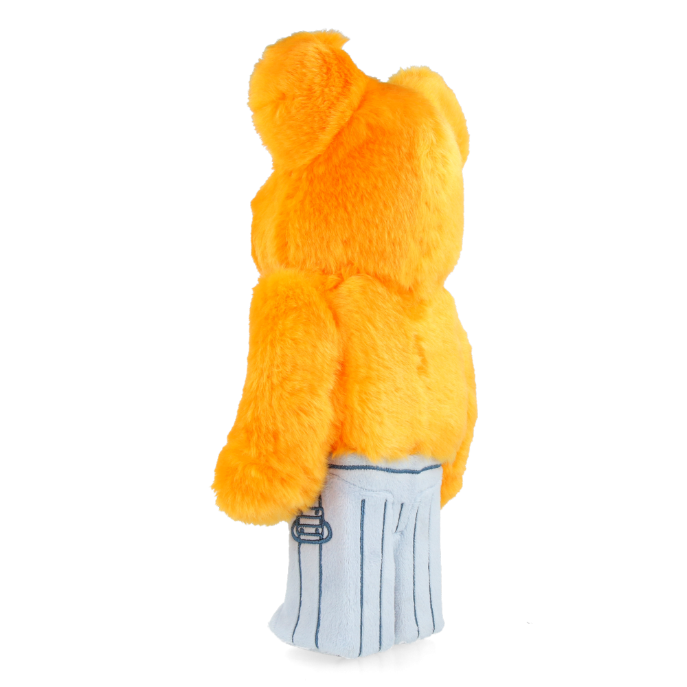 400% Bearbrick Oscar the Grouch - Costume Version (Orange) - Sesame Street