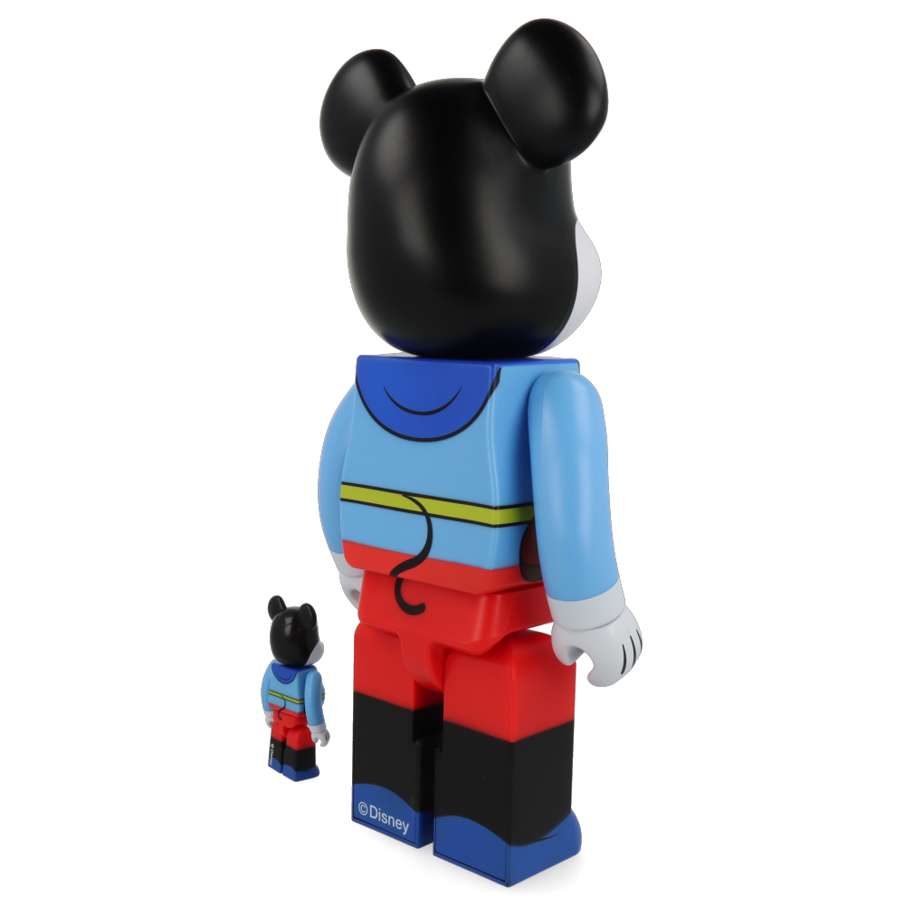 400% + 100% Bearbrick Mickey Mouse Brave Little Tailor