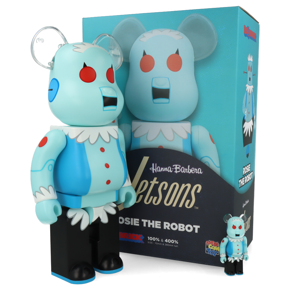 400% + 100% Bearbrick Rosie the Robot (The Jetsons)