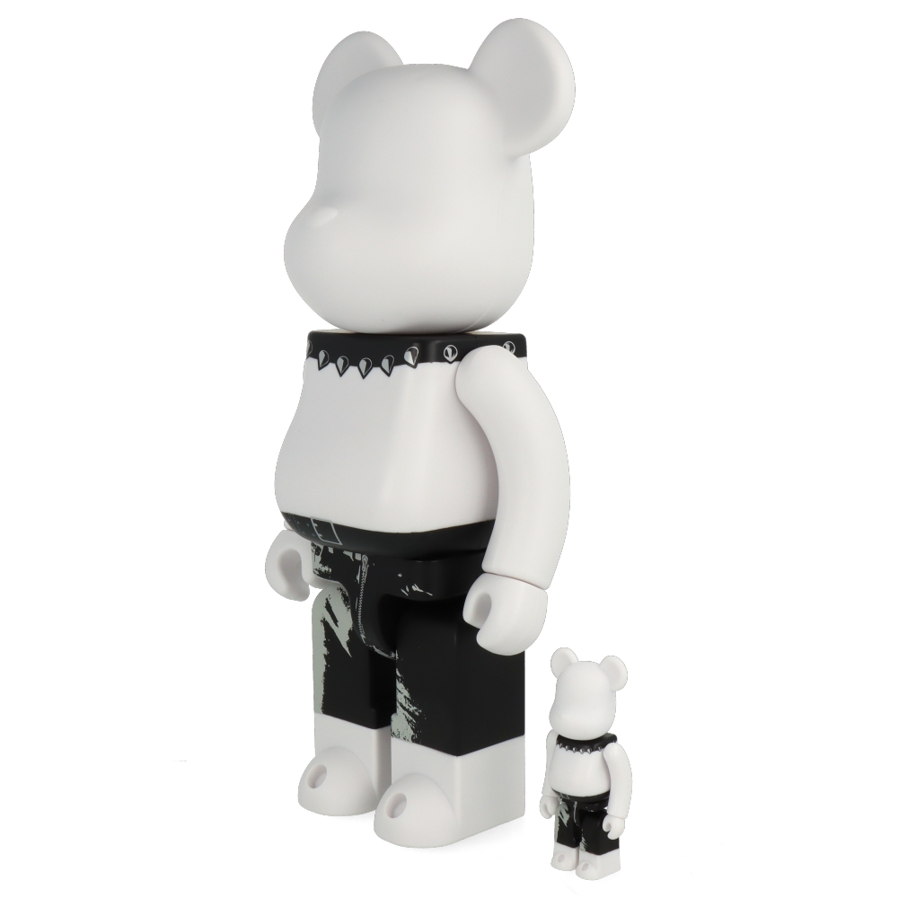 400% + 100% Bearbrick x Andy Warhol x The Rolling Stones (Sticky Fingers)