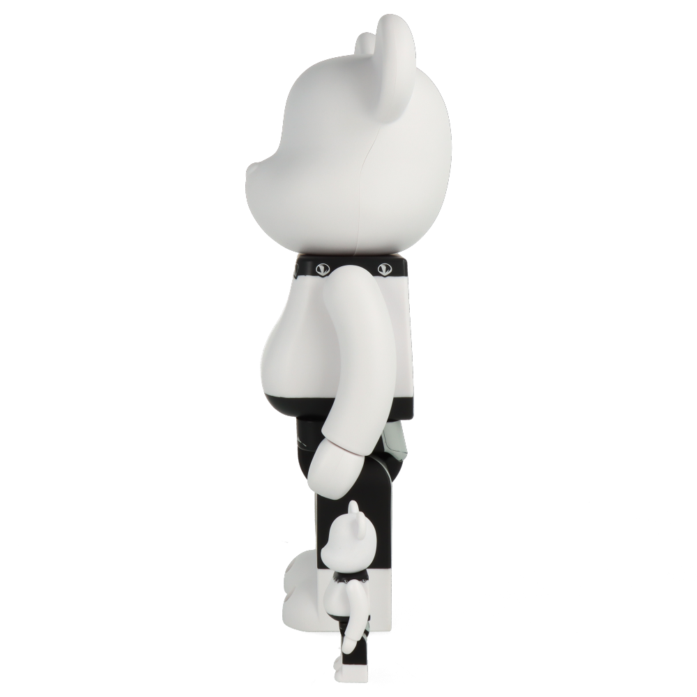 400% + 100% Bearbrick X Andy Warhol X The Rolling Stones (Sticky Fingers)