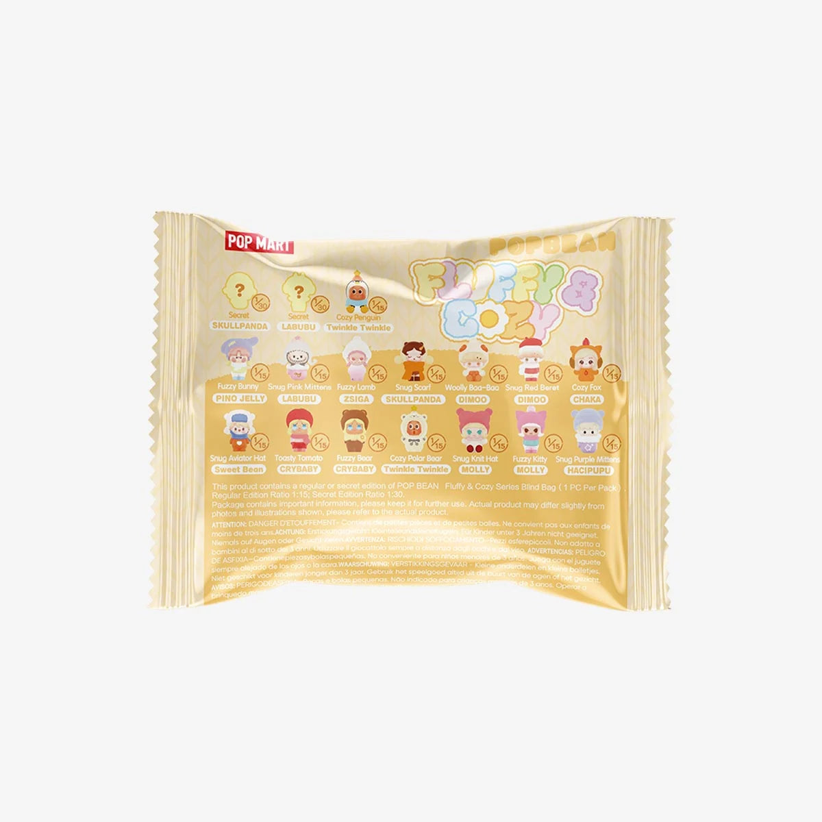Pop Bean Fluffy & Cozy Series Blind Bag
