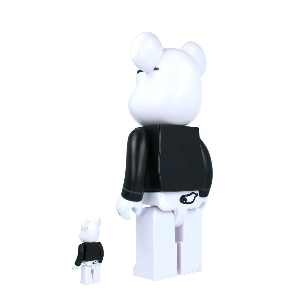 400% + 100% MLB x Bearbrick Snoopy (White Sox)