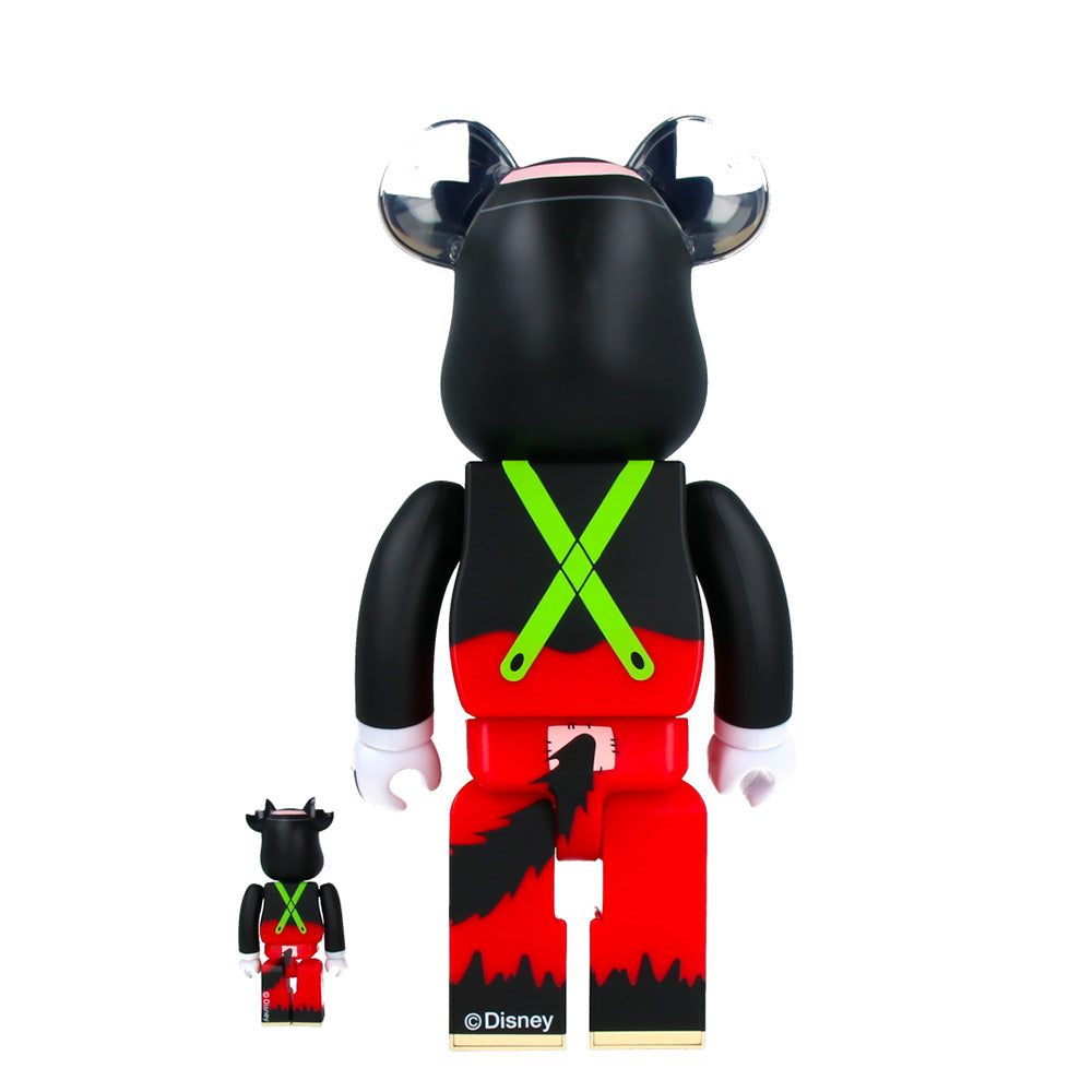 400% + 100% Bearbrick The Big Bad Wolf