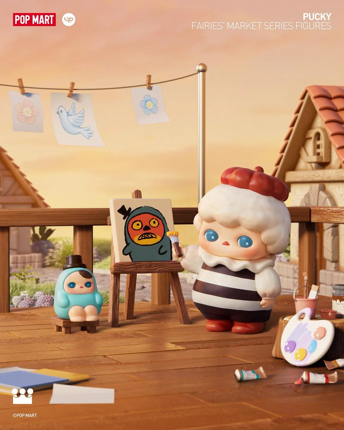 Pucky Fairies' Market Series Figures