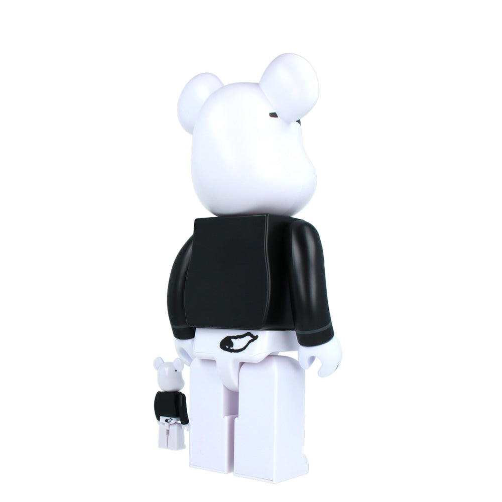 400% + 100% MLB x Bearbrick Snoopy (White Sox)