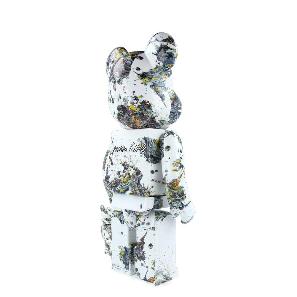 400% + 100% Bearbrick Jackson Pollock Studio (SPLASH)