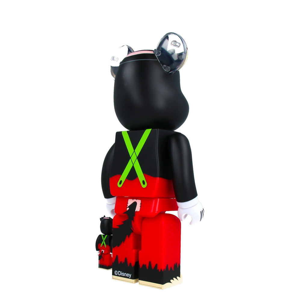 400% + 100% Bearbrick The Big Bad Wolf