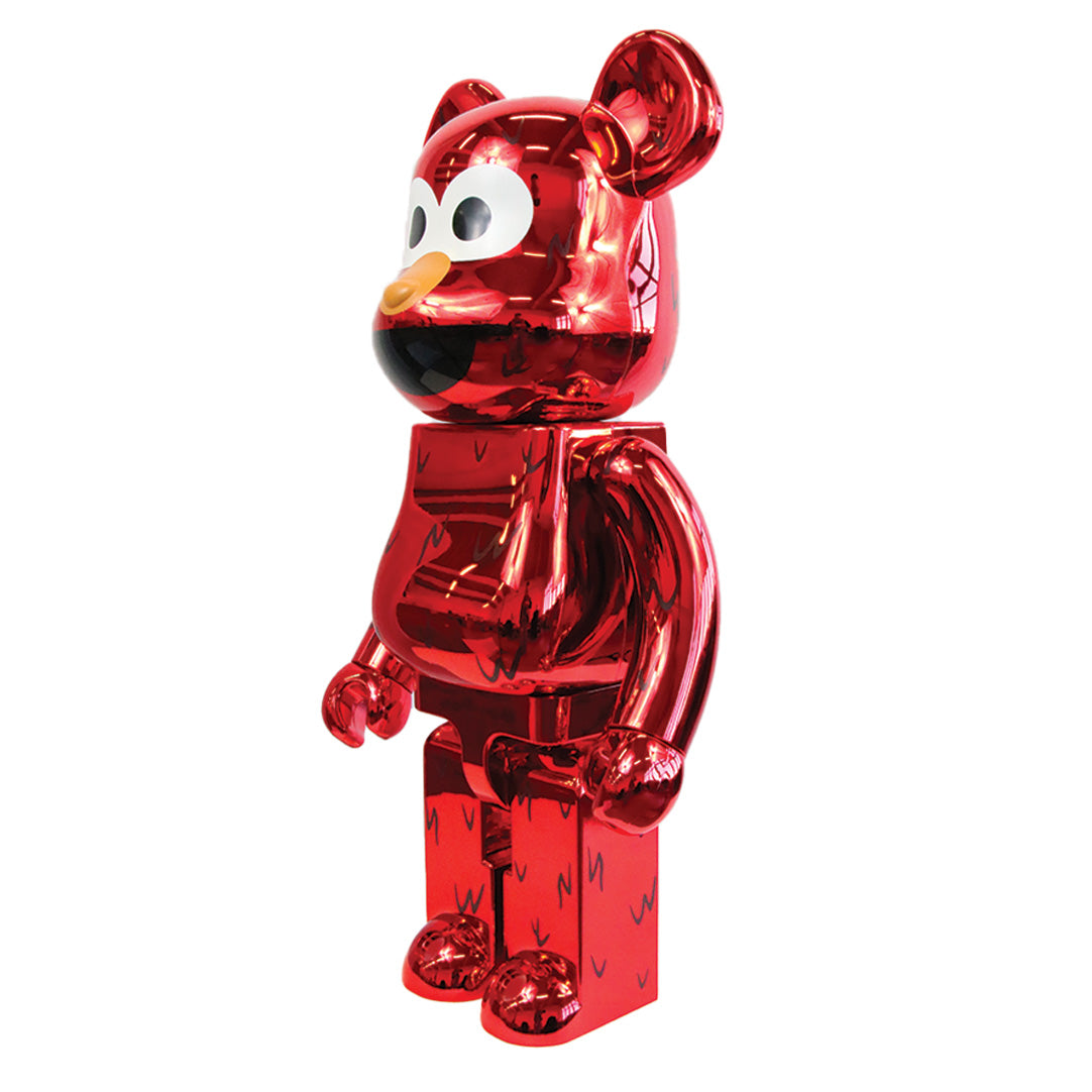 1000% Bearbrick Elmo Chrome Ver.