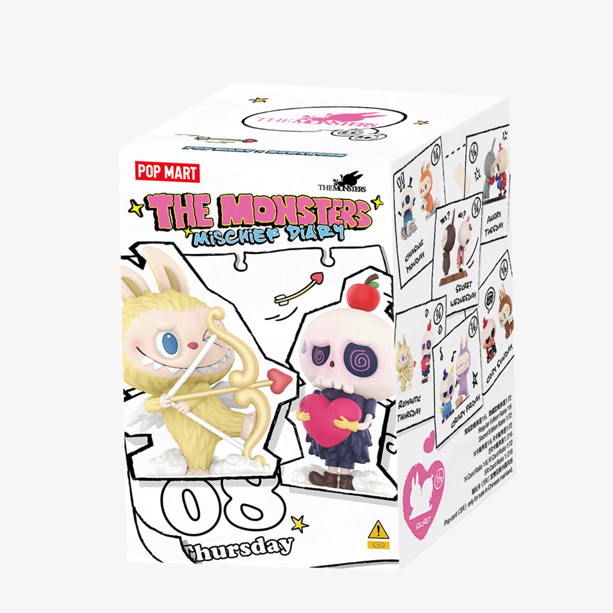 THE MONSTER Mischief Diary Series Figures - Display (6 pcs)