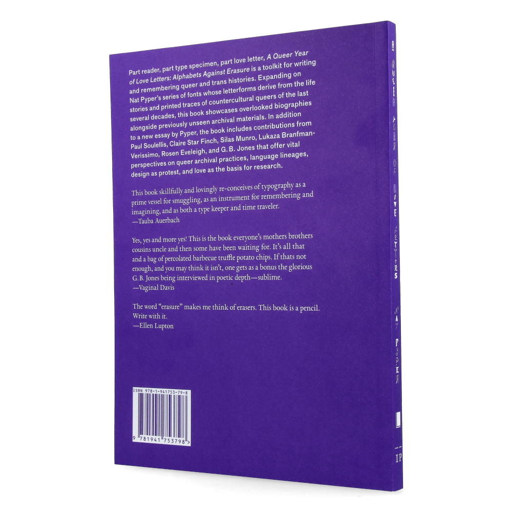 A Queer Year of Love Letters: Alphabets Against Erasure