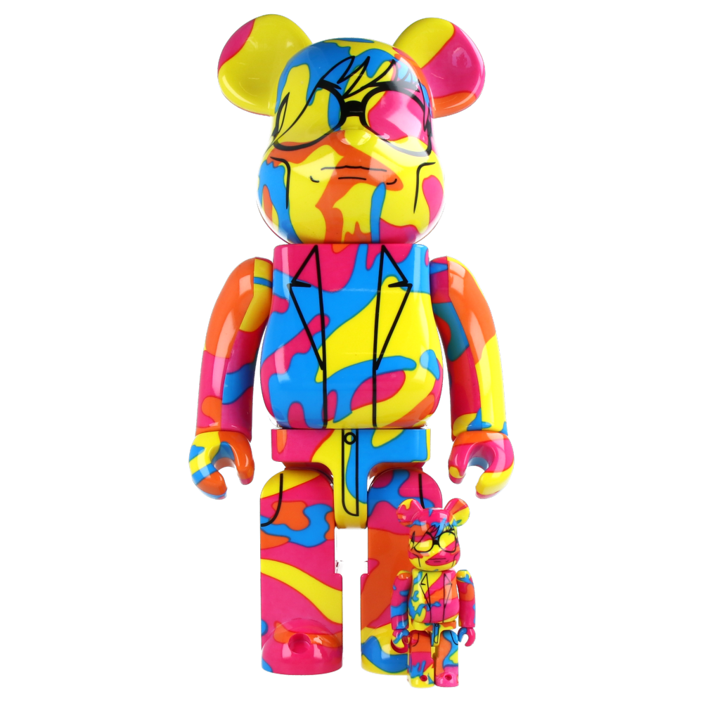 400% + 100% Bearbrick Andy Warhol Special