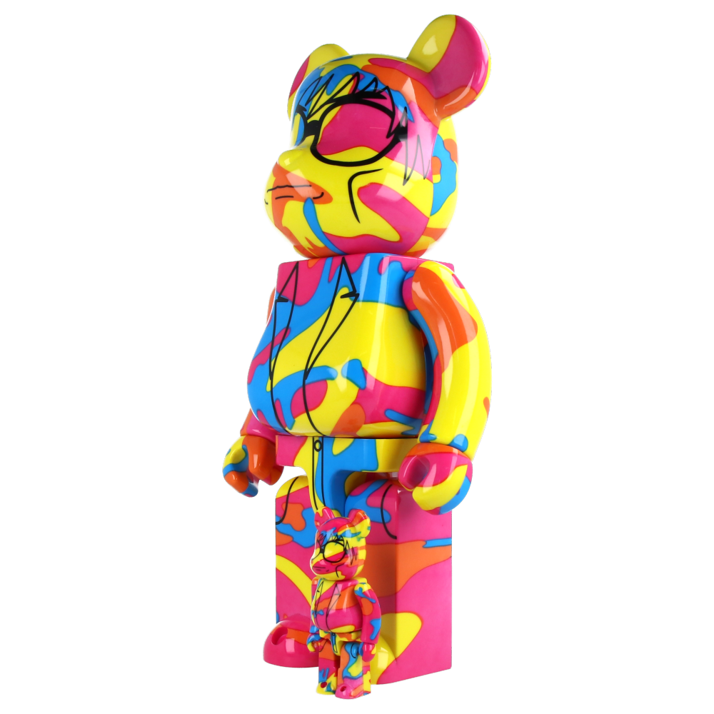 400% + 100% Bearbrick Andy Warhol Special