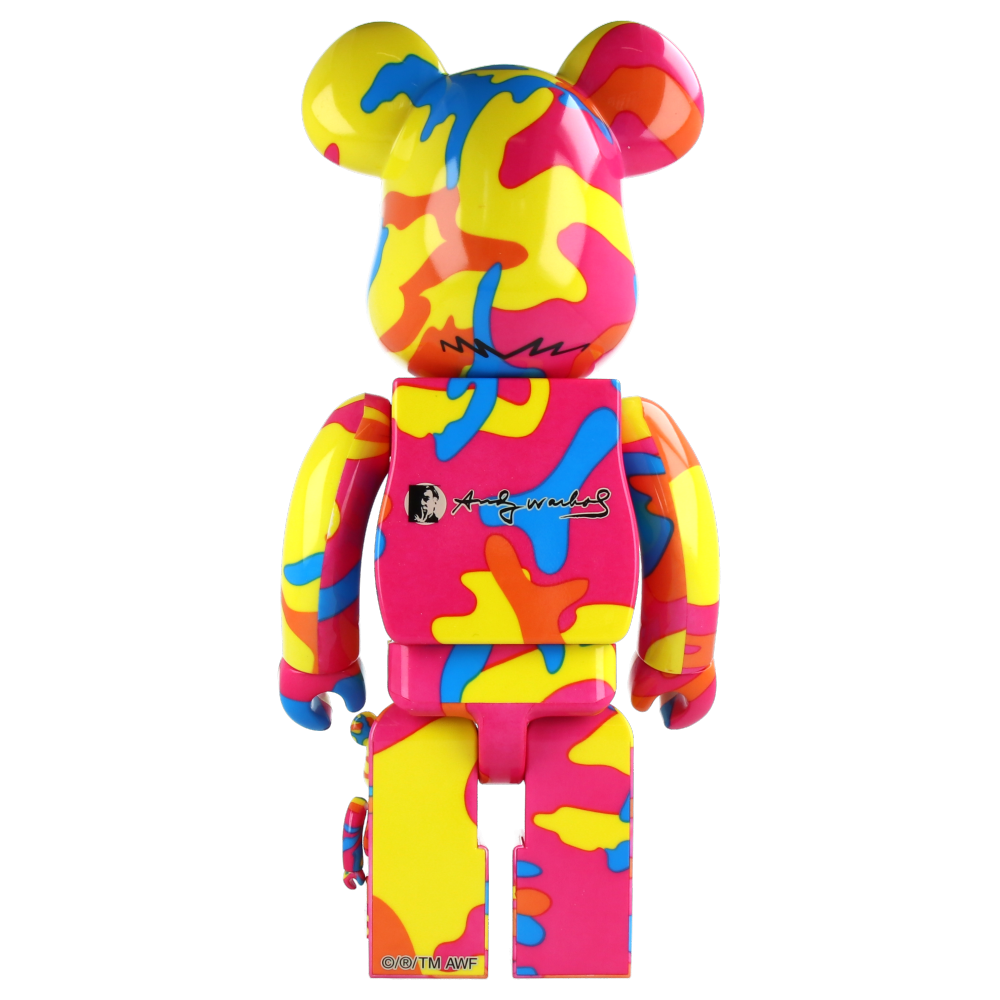 400% + 100% Bearbrick Andy Warhol Special