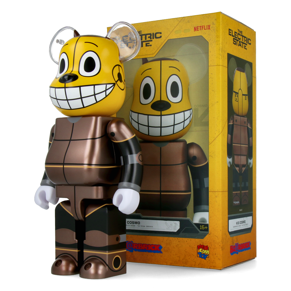 400% Bearbrick Kid Cosmo (The Electric State)