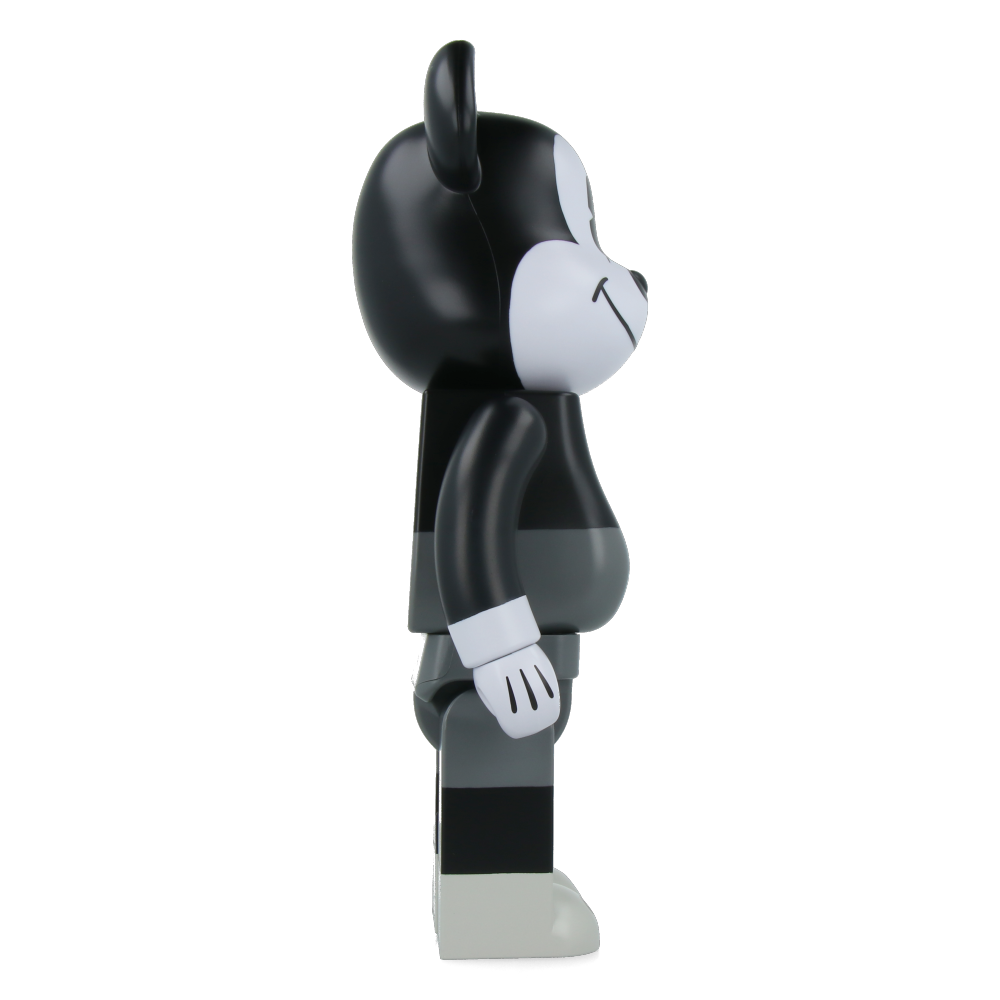 400% & 100% Bearbrick Mickey Mouse Black & White - Mickey Mouse & Friends