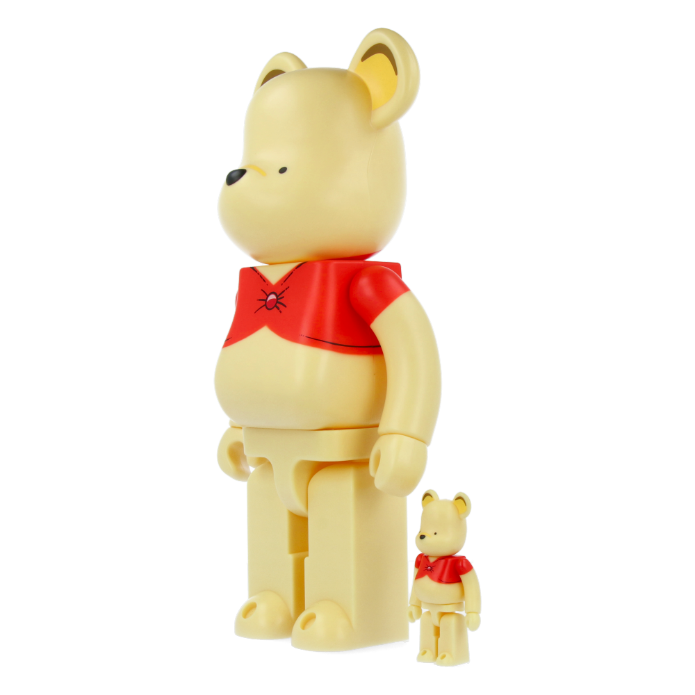 400% + 100% Bearbrick Winnie the Pooh - Classic Pooh Ver.