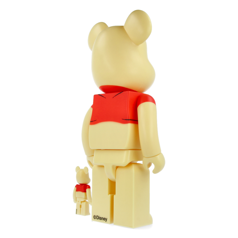 400% + 100% Bearbrick Winnie the Pooh - Classic Pooh Ver.