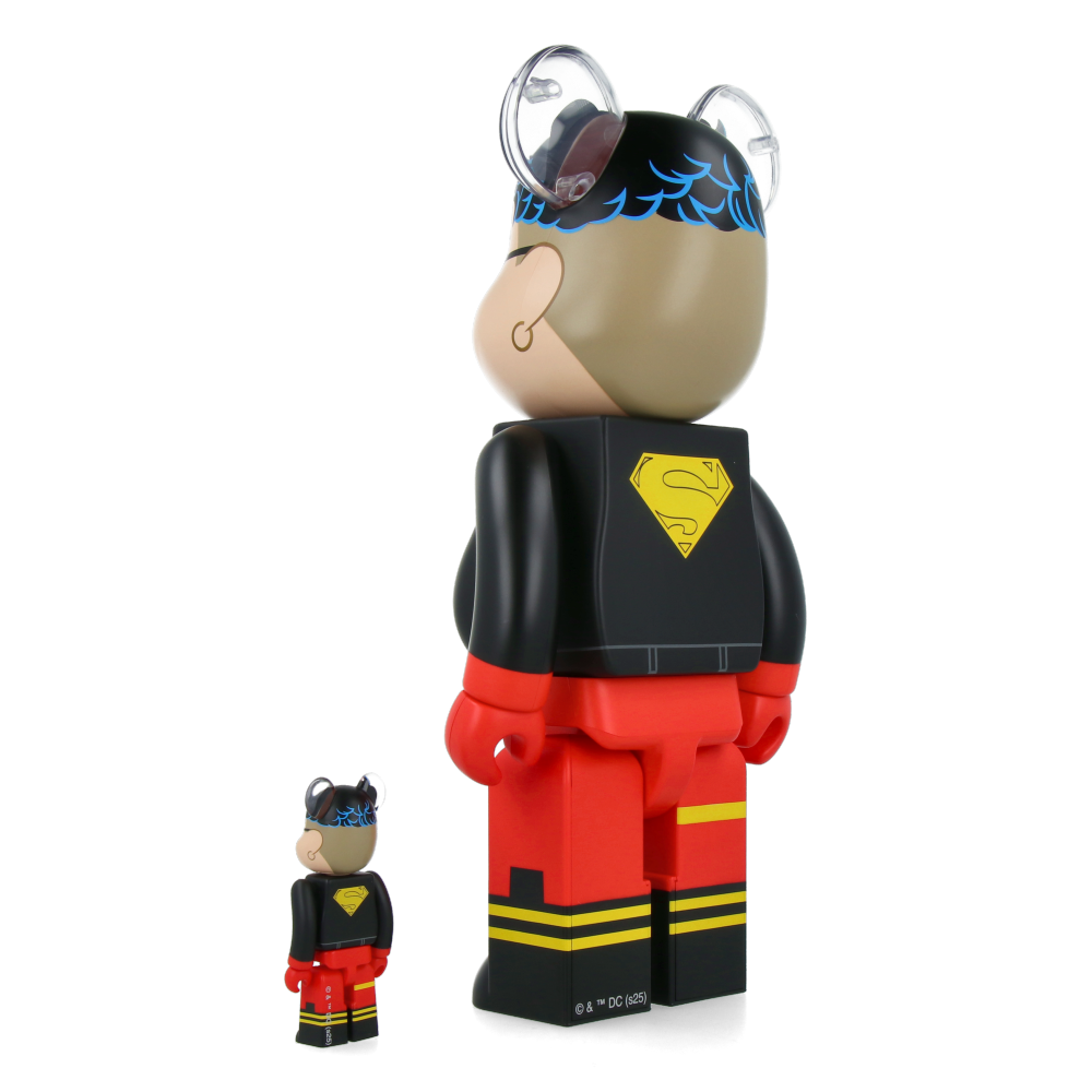 400% + 100% Bearbrick Superboy