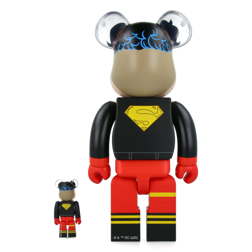 400% + 100% Bearbrick Superboy