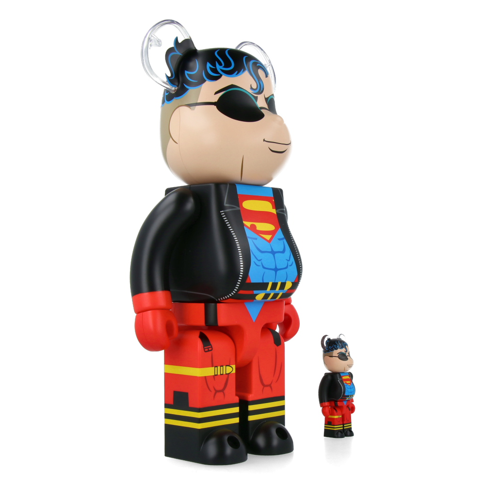 400% + 100% Bearbrick Superboy
