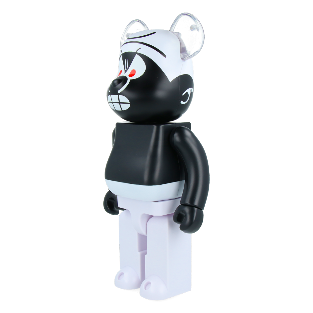 400% Black Bearbrick Smurf