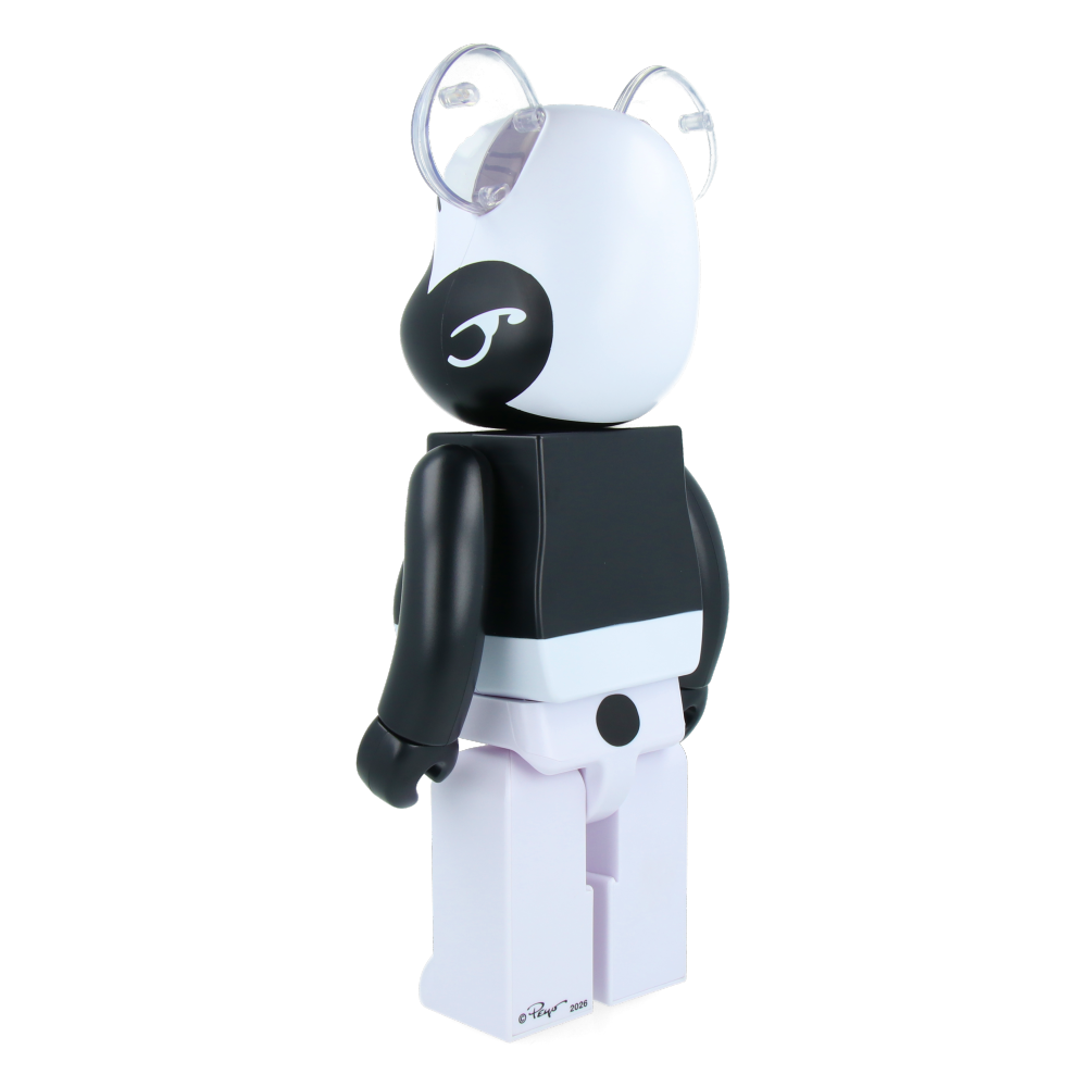 400% Black Bearbrick Smurf