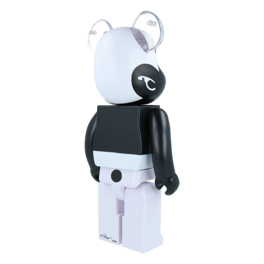 400% Black Bearbrick Smurf