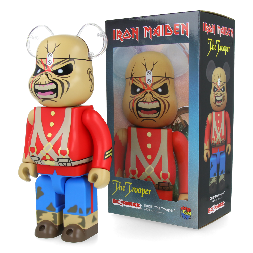 400% Bearbrick Iron Maiden Eddie The Trooper