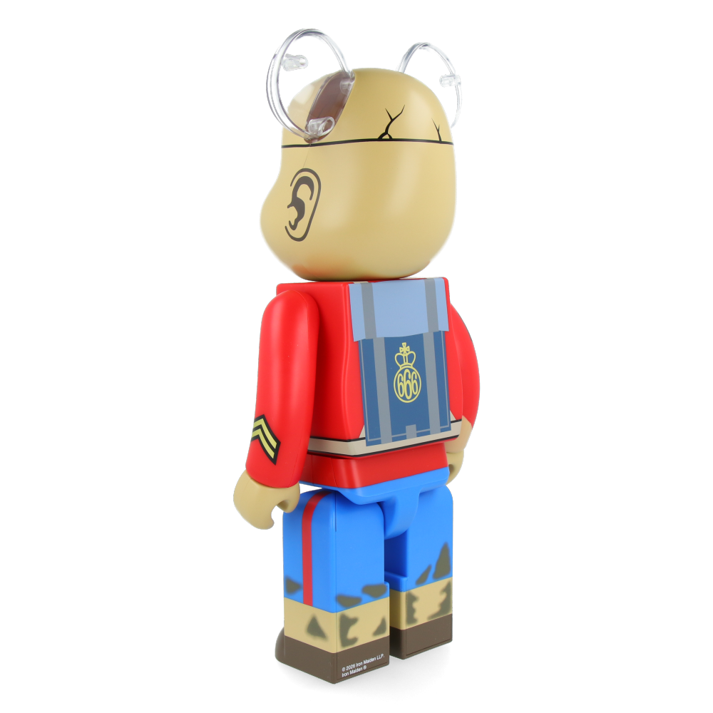 400% Bearbrick Iron Maiden Eddie The Trooper