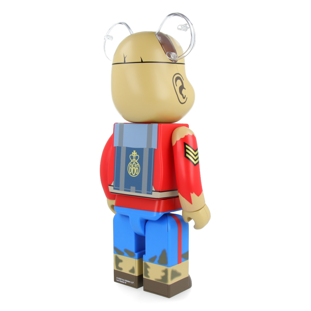 400% Bearbrick Iron Maiden Eddie The Trooper