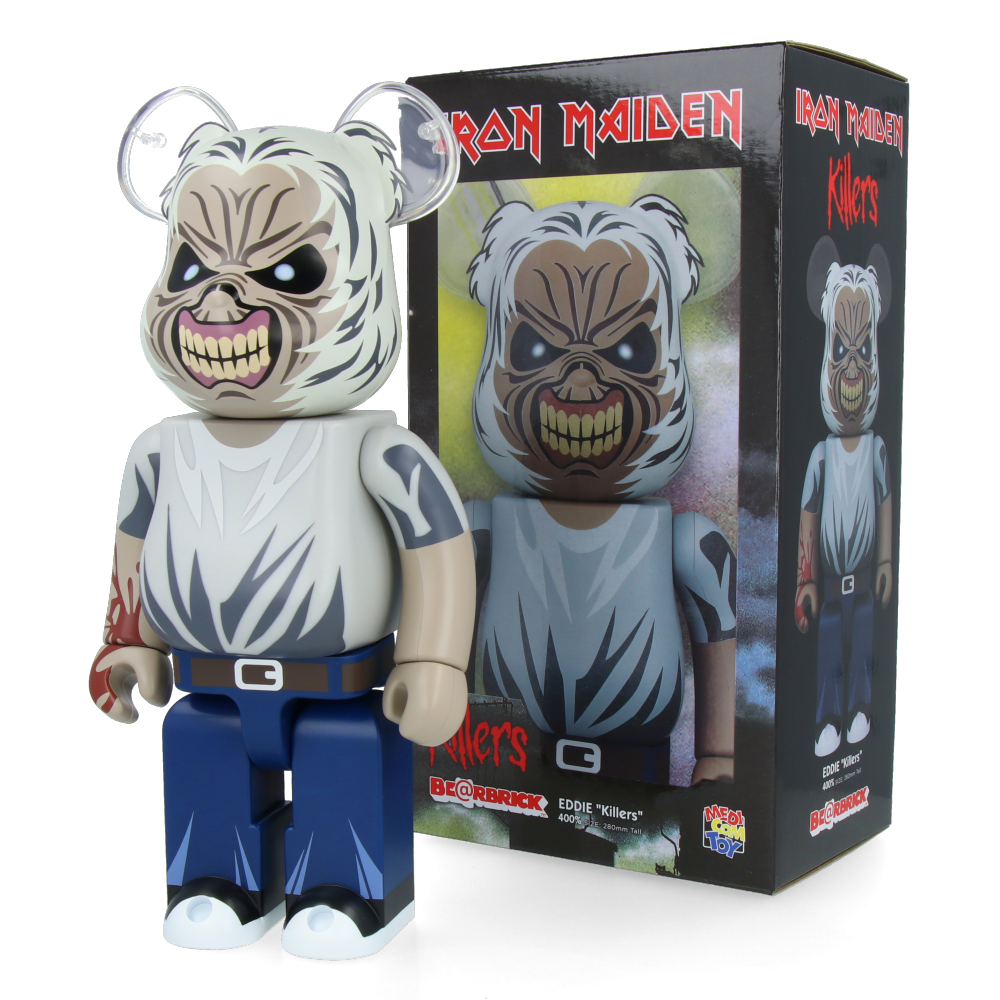 400% Bearbrick Iron Maiden Eddie Killers