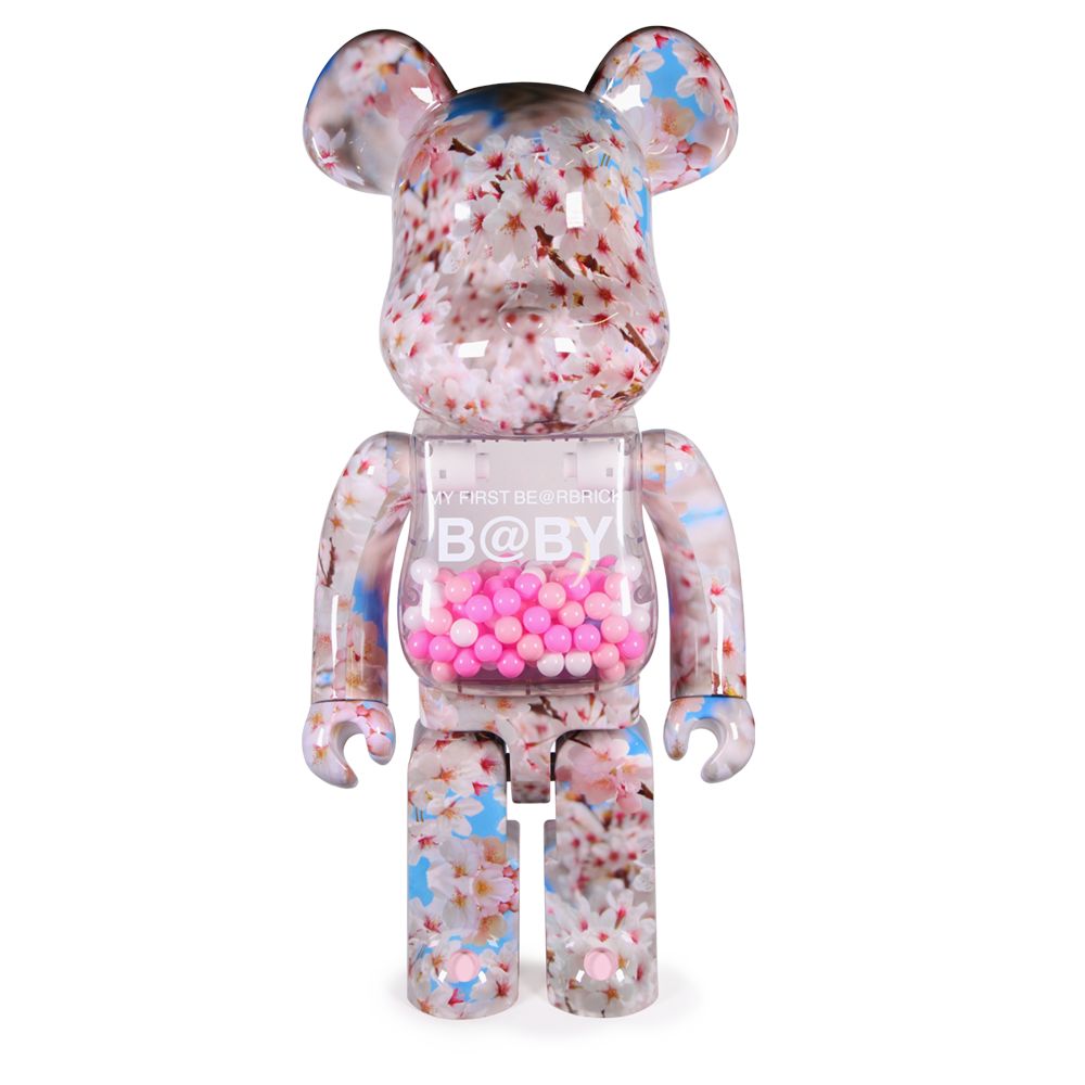 1000% Bearbrick My First Baby Sakura - Figure Medicom Toy