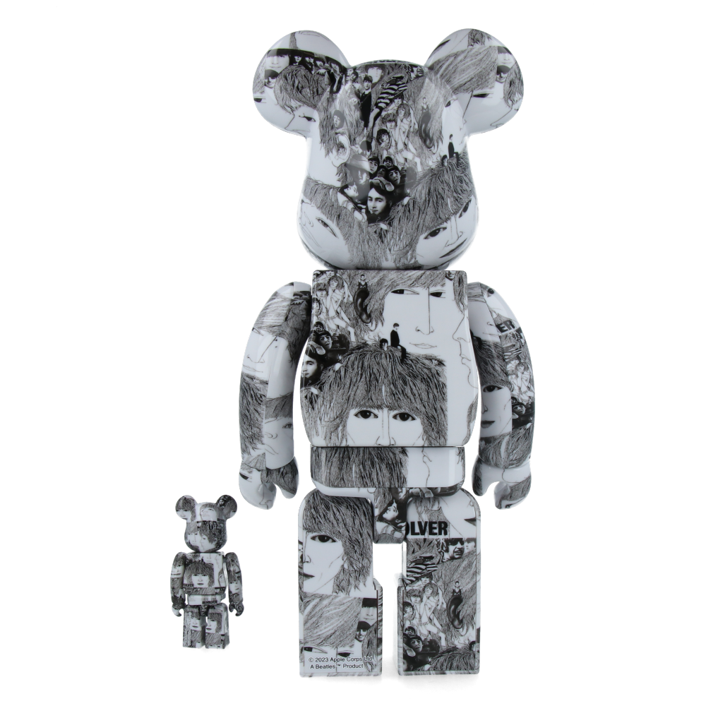 400% + 100% Bearbrick The Beatles - Revolver