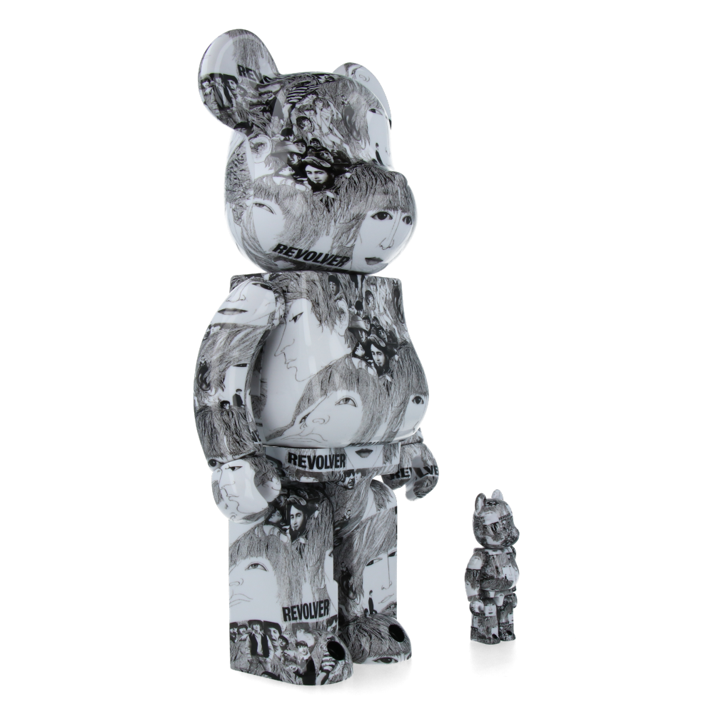 400% + 100% Bearbrick The Beatles - Revolver