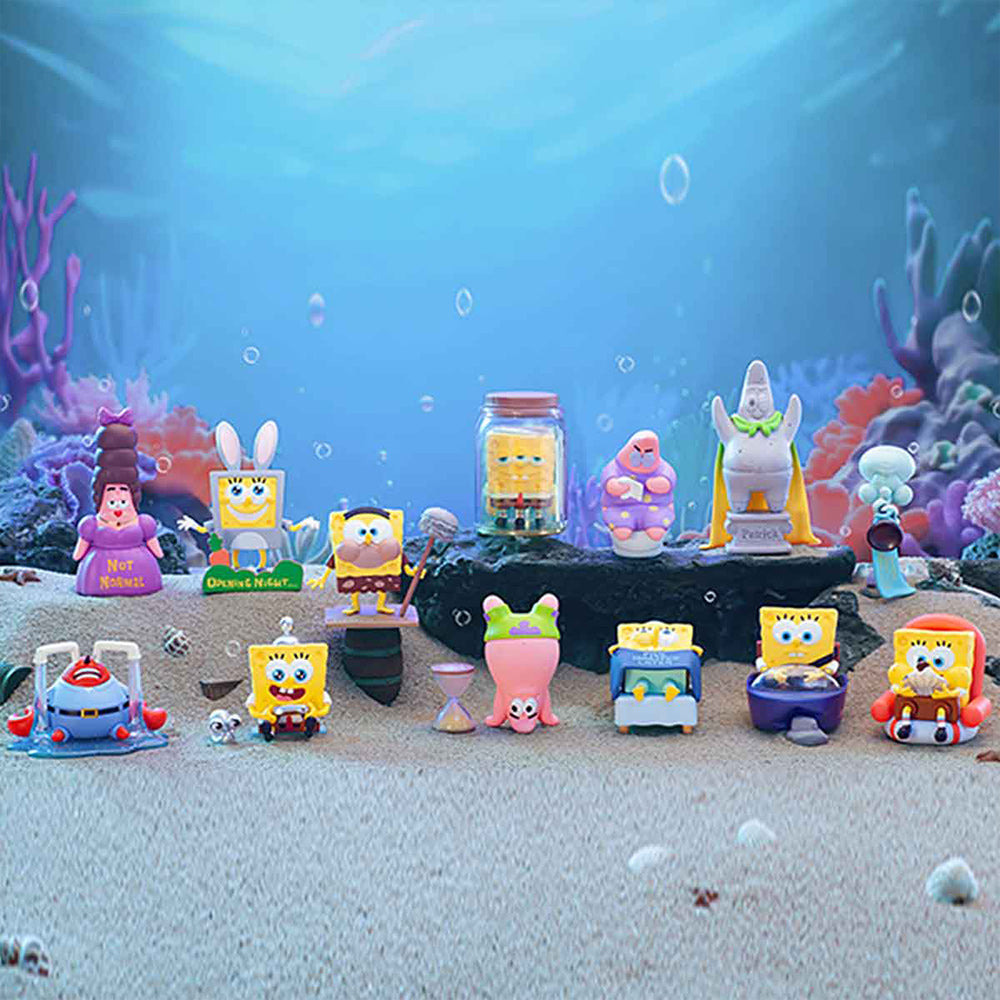 Spongebob Life Transitions Series Figures
