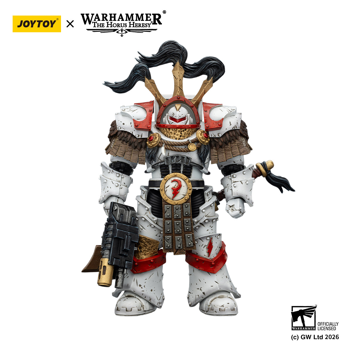 JoyToy X Warhammer The Horus Heresy - White Scars Legion Praetor