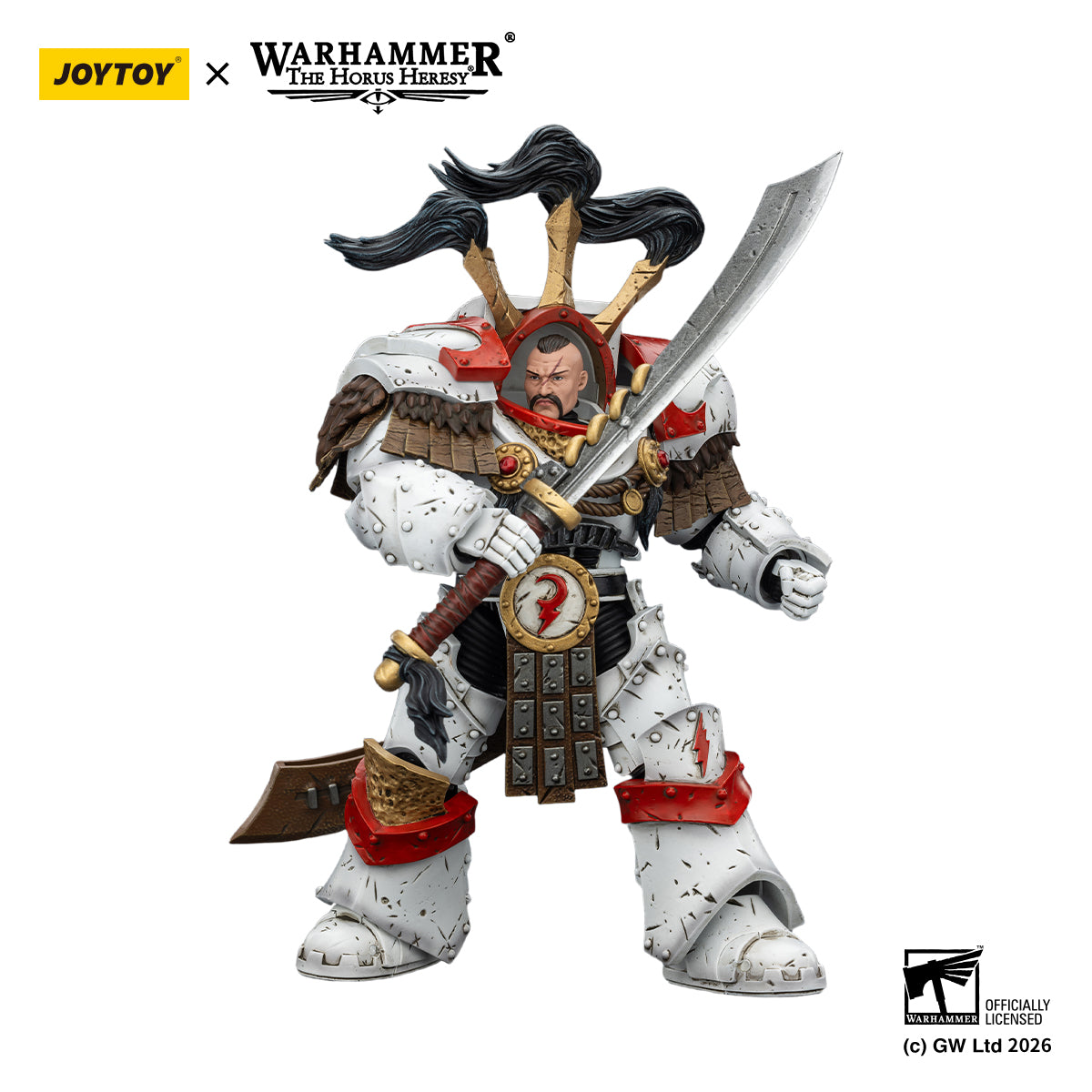 JoyToy X Warhammer The Horus Heresy - White Scars Legion Praetor
