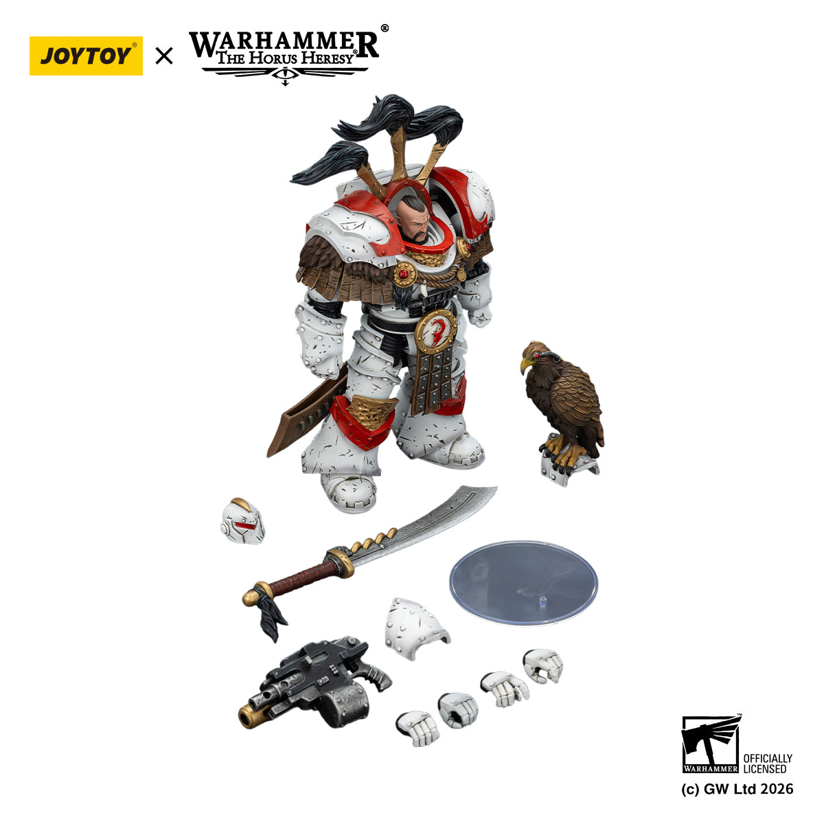 JoyToy X Warhammer The Horus Heresy - White Scars Legion Praetor