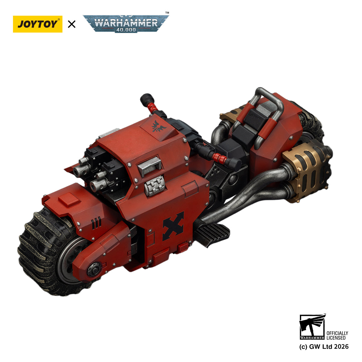 JoyToy X Warhammer 40,000 - Blood Angels Raider-pattern Combat Bike