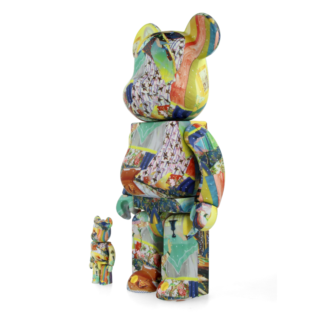 400% + 100% Bearbrick Tomakazu Matsuyama