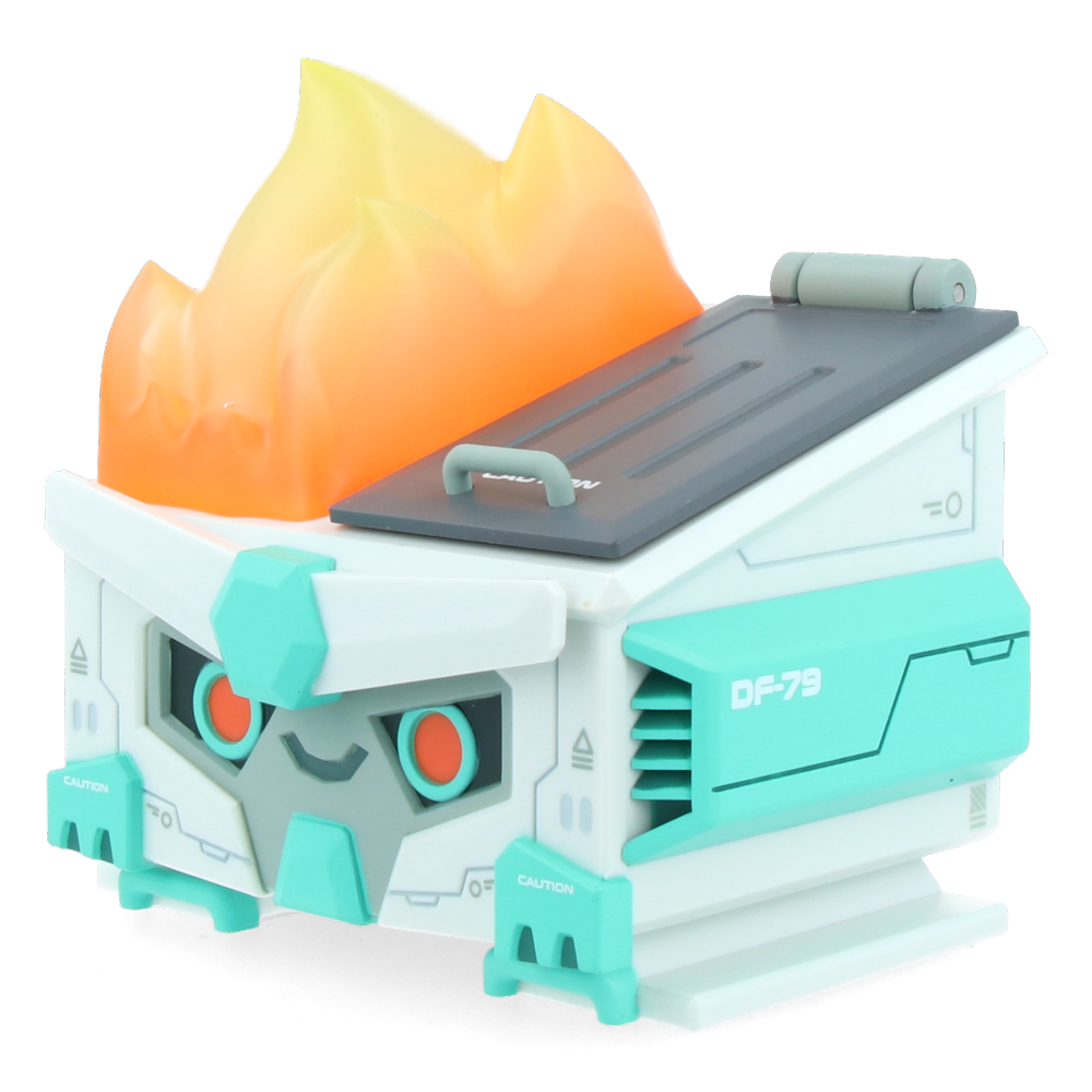 Mecha Dumpster Fire Vinyl Figure