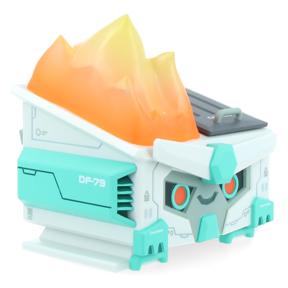 Mecha Dumpster Fire Vinyl Figure