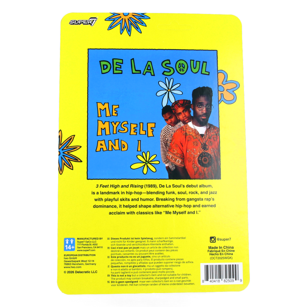 David "Trugoy The Dove" Jolicoeur (Me, Myself & I) - De La Soul ReAction Figures Wave 1