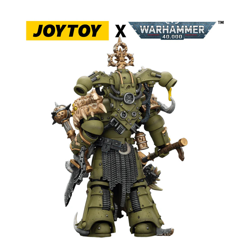 Death Guard
Plague Marine
with Bubotic axe and Plague Knife