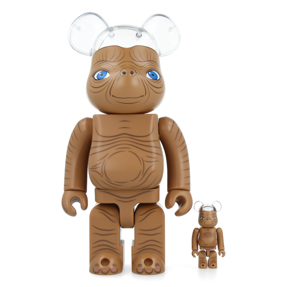 400% + 100% Bearbrick E.T.