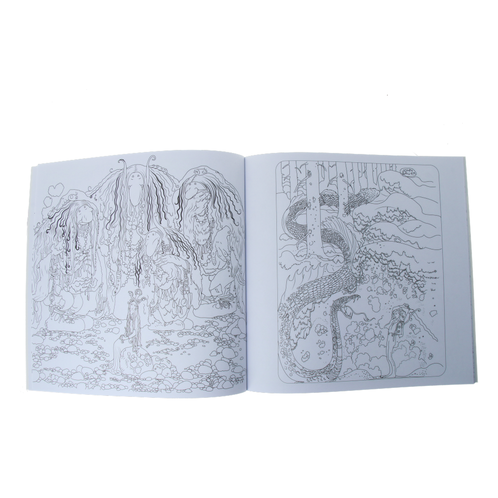 Fantasy Forest Coloring Book