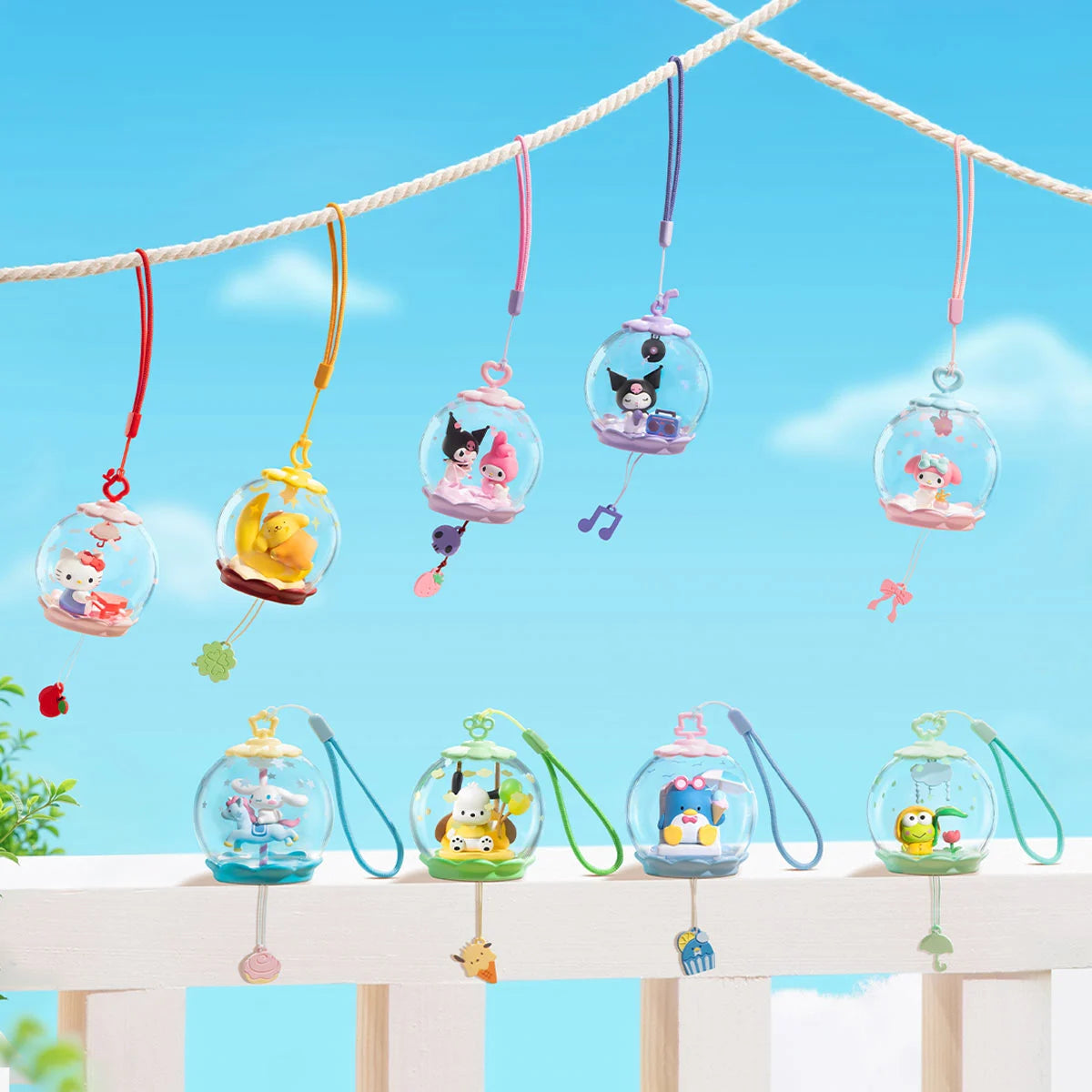 Hello Kitty and Friends Sweet Dream Bubble House Series Scene Sets